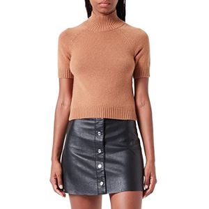 HUGO Dames Sondelly Sweater, Open Brown245, XL