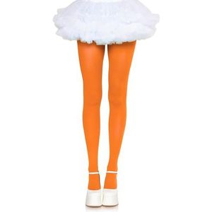 LEG AVENUE 7300 - Nylon opaque pantyhose, Einheitsgröße (Orange)