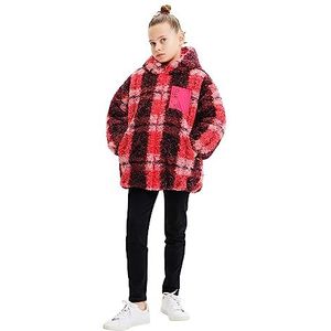 Desigual Chaq_Blake Girl Woven Jacket voor meisjes, rood, 10 Jaar