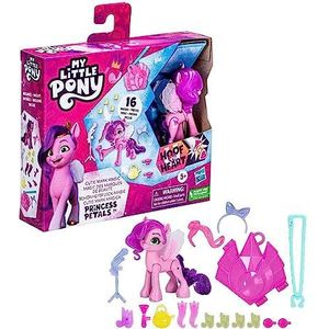 My Little Pony: Make Your Mark Pipp Petals-speelfiguur met Cutie Mark-betovering - Hoef op het hart-pony van 7,5 cm voor kinderen vanaf 5 jaar
