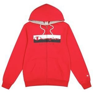 Champion Legacy Graphic Shop Authentic (220247) - Soft Compact Powerblend Fleece Full-Zip Sweatshirt met capuchon, Vest (CRD), M Heren FW24, Schbel (Crd), M