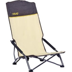 Uquip Strandstoel Sandy XL campingstoel vouwstoel klapstoel staal opvouwbaar 120kg zand