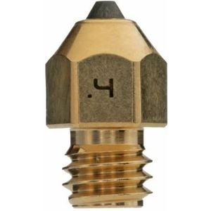 Diamondback Nozzles – MK8 Compatibel – Polykristallijne Solid Diamond Tip 3D Printer Nozzles, Verbeterde extrusie, elk filament, lange levensduur, slijtvast, laag lijm, USA Made (0,4 mm)