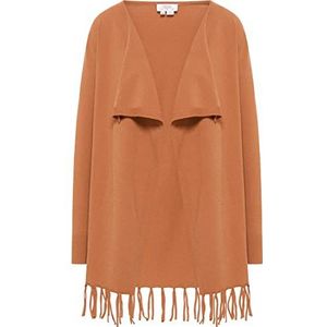 ALARY Gebreide cardigan voor dames 15526483-AL01, camel, XL/XXL, kameel, XL/XXL