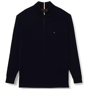 Tommy Hilfiger Heren Bt-pima Org Ctn Cashmere Zmock-b Pullovers, woestijn hemel, 3XL