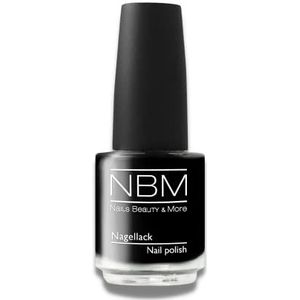 NBM nagellak nr. 37 zwart 14 ml