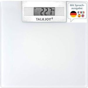 Digitale sprekende professionele personenweegschaal met spraaksysteem voor ouderen, blinden en kinderen