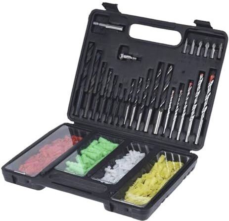 WellHome - WH14627 - Set Boren en Pluggen - Meerkleurig - 300-delige Set