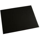 Läufer 40536 Durella bureauonderlegger, 40 x 53 cm, zwart, antislip bureauonderlegger voor hoog schrijfcomfort, afwasbaar