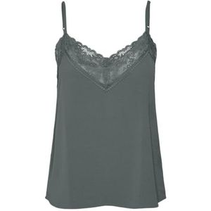 VERO MODA VMEMMA Singlet WVN GA NOOS, Balsemgroen, XXL