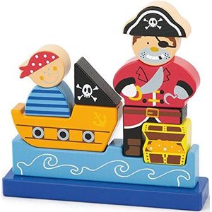 Viga Toys - 50077 - Magnetische 3D Puzzel - Piraat