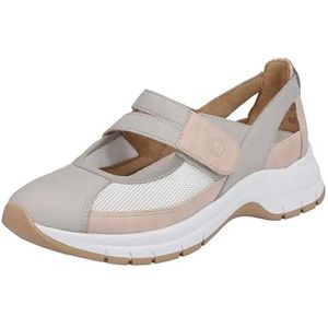 Remonte Dames D0G08 ballerina's, vapor/sportwit/roze/aqua/40, 44 EU, Vapor Sport White Rose Aqua 40, 44 EU Breed