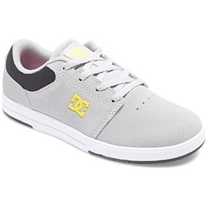 DC Shoes Crisis 2 Sneakers, grijs/zwart/geel, 38 EU, Grijs zwart geel, 38 EU
