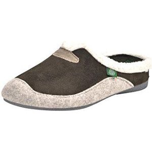 Dr. Brinkmann 320377 dames pantoffels, groen, beige, 38 EU