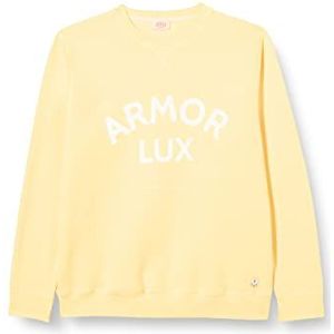 Armor Lux Heren sweatshirt, biologisch, Vanille/Armorlux, XXL