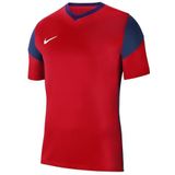 Nike - M Nk Df Prk Drb Iii Jsy Ss - Sporttop - University Rood/Midnight Navy/Wit - 100% Polyester