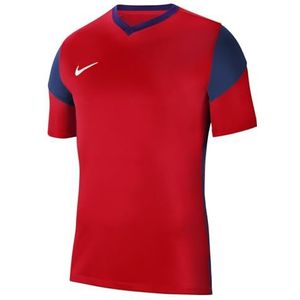 Nike - M Nk Df Prk Drb Iii Jsy Ss - Sporttop - University Rood/Midnight Navy/Wit - 100% Polyester