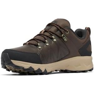 Columbia Men's Peakfreak 2 Outdry Leather Waterproof Low Rise Hiking Shoes, Brown (Cordovan x Black), 10.5 UK