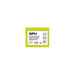 APLI 14275 - Fluorescerend Groen Cardstock 50 x 65 cm 170 g 25 vellen