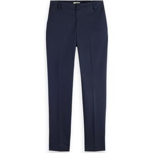 Scotch & Soda Dames Pants Core Abott Chino Pant, blauw (night), 32W / 34L