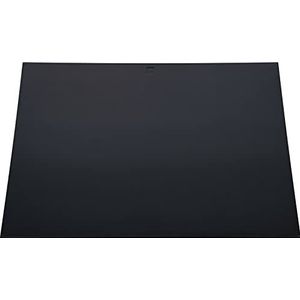 Helit H2524095 - Bureaulegger ""de vlakke mat"", 700 x 500 mm, van leer, zwart, 1 st.
