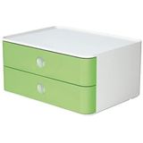 Han 1120-80 ALLISON SMART-BOX, design ladedoos, stapelbaar met 2 laden, Lime Green