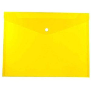 Ordner PP envelop A4 1 schrift 105 geel