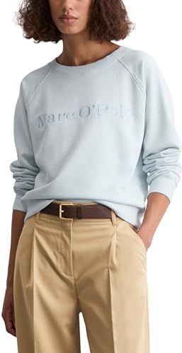 Marc O'Polo - Sweatshirt - Lichtblauw - Lange Mouw