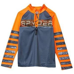 Spyder Peak Zip T-neck voor kinderen, Eby BOE, S