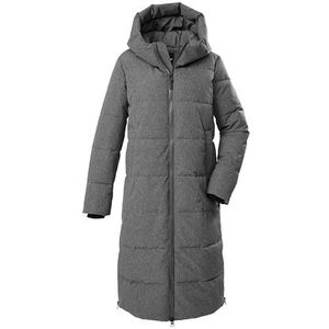 G.I.G.A. DX dames Gewatteerde jas/functionele jas in donslook met capuchon GW 17 WMN QLTD CT, dunkelanthra, 42, 43345-000