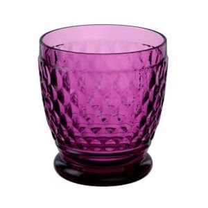 Villeroy & Boch - Boston Berry beker, 200 ml, beker van kristalglas voor warme en koude dranken, vaatwasmachinebestendig, roze