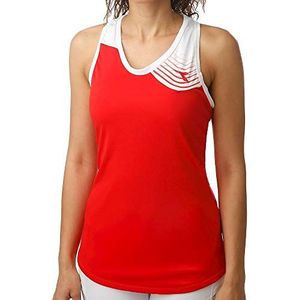 Diadora dames, Court Tank Top rood, wit, M bovenkleding, M