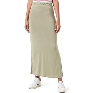 Vila Vimodala Hw Maxi Skirt-Noos rok voor dames, oil green, S