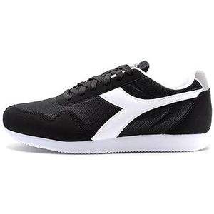 Diadora Simple Run, heren sportschoenen, zwart, 44 EU, zwart., 44 EU