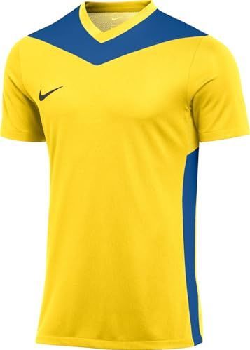 Nike - Park Derby IV - Voetbalshirt - Geel Blauw Zwart - 100% Gerecycled Polyester