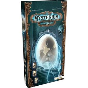 Mysterium Secrets & Lies - Nederlandstalige uitbreiding voor coöperatief bordspel - Leeftijd 10+ - 2-7 spelers - Speeltijd 42 minuten
