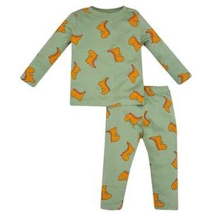 DeFacto pyjamaset voor jongens, Lt.green, 4-5 Jaar