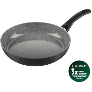 BALLARINI Bari Koekenpan, 28 cm, aluminium, keramische coating, krasbestendige coating, keramische pan voor alle warmtebronnen, geschikt voor inductie, Made in Italy