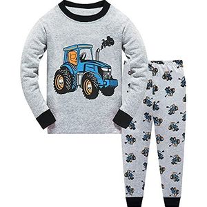 Little Hand Pyjama voor jongens, set van 2 stuks, terreinwagen, 92 cm