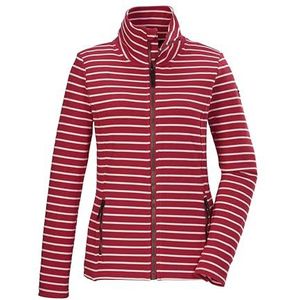 Damesjas - Gestreept - Pink - Polyester/Viscose/Elastaan