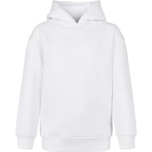 Urban Classics Meisjes hoodie Girls Hoody, Basic sweatshirt met capuchon verkrijgbaar in 6 kleuren, maten 110/116-158/164, wit, 158/164 cm