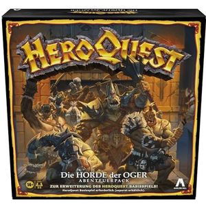 Avalon Hill HeroQuest The Horde der Oger avontuurpakket, rollenspel, HeroQuest basisspel nodig om te spelen, Duitse versie