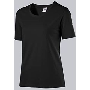 BP 1715-234-32 Essentials dames T-shirt, katoen en elastaan, zwart, maat M
