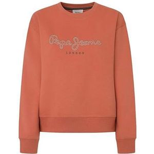 Pepe Jeans Dames Frida, Sweatshirt, Oranje, XS, Oranje (Sunset Orange), XS