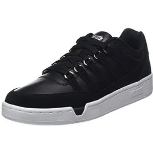 K-Swiss Heren Set PRO Sneaker, zwart/wit/zilver, 7 UK, Zwart, 41 EU