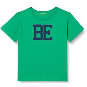 United Colors of Benetton T-shirt voor kinderen en jongeren, Green Benetton 108, 1 jaar