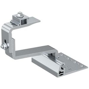 Fischer RH 40-52 HB AL 10x aluminium haken voor dakpannen, 4 treden, horizontaal, voor fotovoltaïsche zonnemodules, 571745