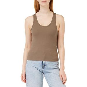 Dr. Denim Dames Demi Top Singlet, Walnoot, M, Walnoot, M