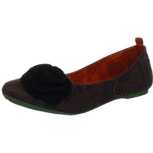 Desigual BAILERINE PRAT 27BS350 ballerina's voor dames, Bruin Chocolate Bruin 6029, 38 EU