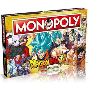 Winning Moves - Monopoly Dragon Ball Super, bordspel van Immobilien - Spaanse versie